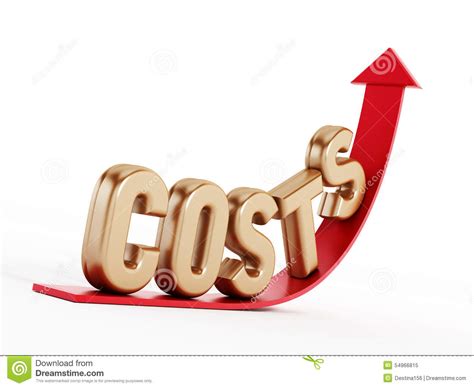 Rising costs stock illustration. Illustration of growth - 54966815