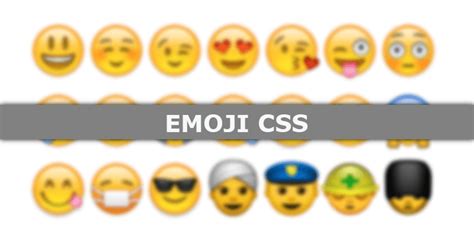 Emoji Css Html Emojis Stylesheet Bypeople