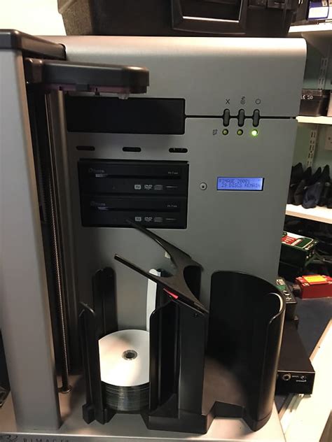 Rimage 2000i Cd And Dvd Duplicating System And 480i Printer Reverb