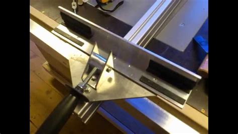It easily adjusts for drift (the front stop pivots) and it has a handy extension for ripping longer stock. Homemade Table Saw Rip Fence Build - YouTube