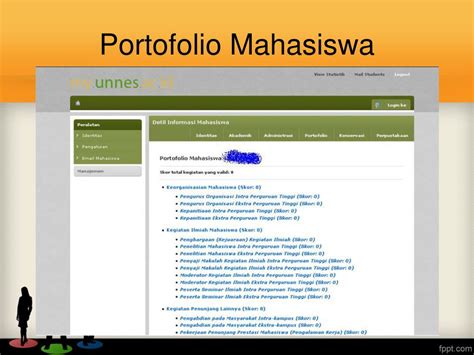 Ppt My Unnes Portofolio Kegiatan Mahasiswa Powerpoint Presentation