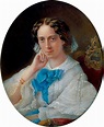 Kaiserin Marija Alexandrowna von Rußland (1824-1880), Gattin des ...