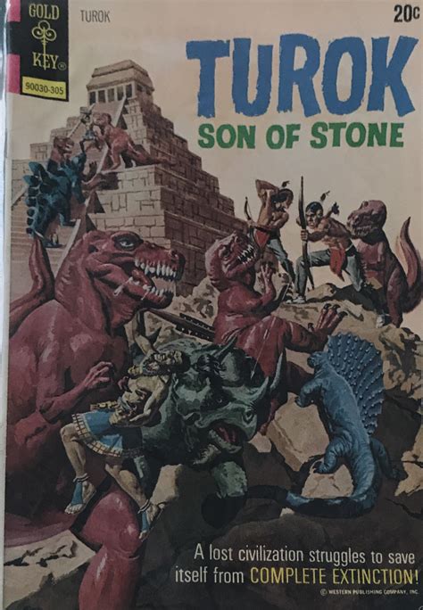 1973 Turok Son Of Stone Comic Complete Extinction Eborn Books