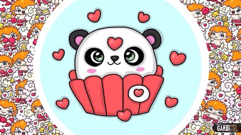 How To Draw Kawaii Panda Cupcake Easy Drawings Hello Kawaii Machine Drawing Kawaii Easy