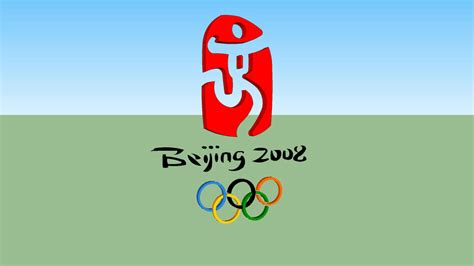 Logo Beijing 2008 Olympics 3d 3d Warehouse