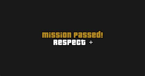 Gta Mission Passed Gta San Andreas T Shirt Teepublic