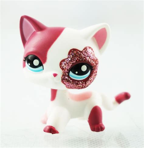 Sparkle Glitter Short Hair Cat 2 Littlest Pet Shop Lps 2291 Kids Toys