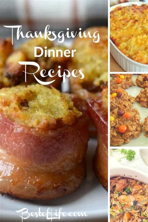 Christmas dinner and thanksgiving dinner are easily the two biggest meals you'll serve all year. Thanksgiving Dinner Recipes for a Feast - The Best of Life | Easy holiday recipes, Thanksgiving ...