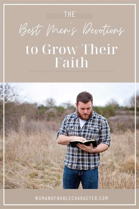 The Best Mens Devotions To Grow Their Faith