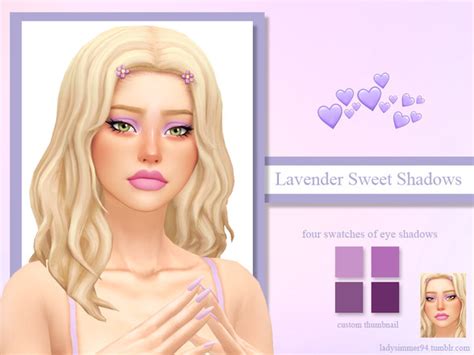 The Sims Resource Lavender Sweet Shadows