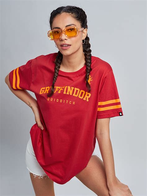 Buy Harry Potter Quidditch Uniform Gryffindor T Shirts Unisex T
