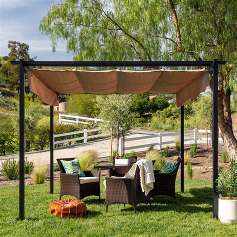 Best Choice Products 10x10ft Weather-Resistant Pergola, Patio Shelter w