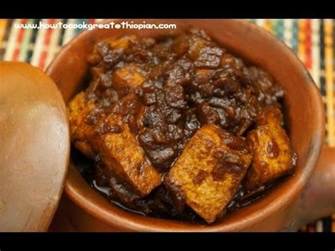 6 authentic vegan ethiopian recipes. Ethiopian Food - Tofu Wot ( wet wat ) Recipe - Vegan ...