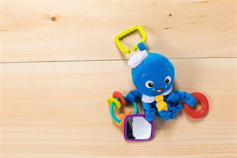 Baby Einstein Activity Arms Octopus Take Along Plush Toy Ages Newborn