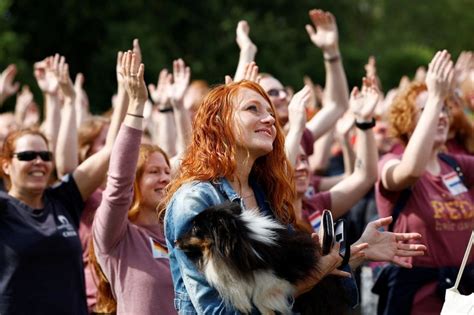 In Pictures Redheads Celebrate Fiery Locks At Dutch Festival Bbc News