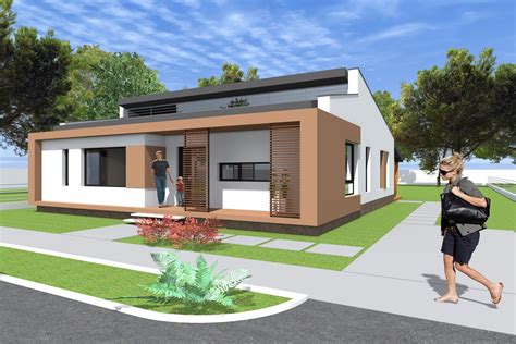 Small Modern Bungalow House Design 133 Square Meters 1431 Sq Feet
