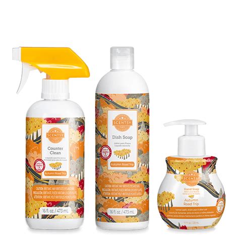 Autumn Road Trip Clean Hand Soap Bundle Scentsy Online Store