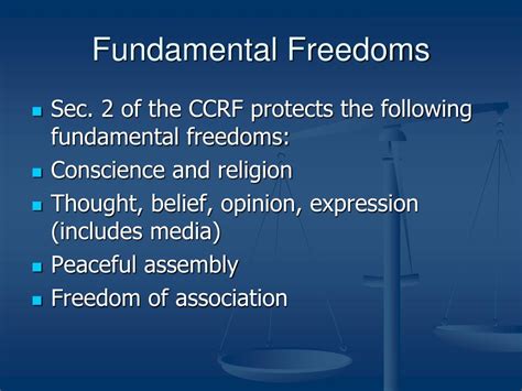 Ppt Canadian Charter Of Rights And Freedoms Powerpoint Presentation