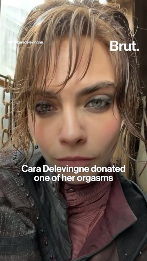 Cara Delevingne “donated” An Orgasm To Science Heres Why Brut