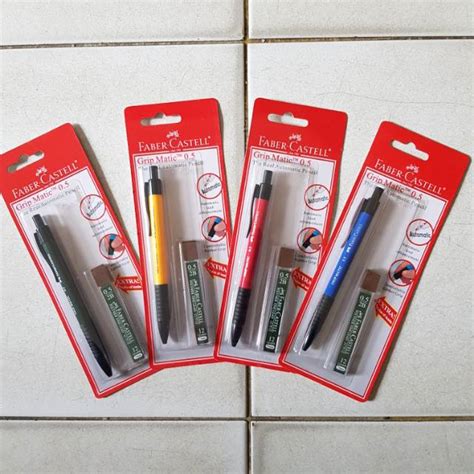 Jual Pensil Mekanik 05mm Faber Castell Set Shopee Indonesia