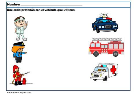 Cuadernillo Para Trabajar Las Profesiones Profesiones Para Ninos Images