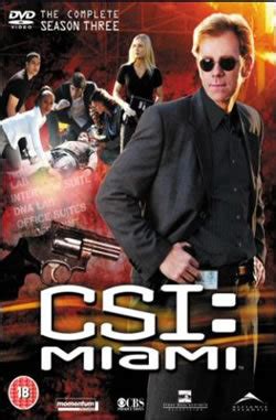 The third season of csi: Csi miami - stagione 3 (2004) - Filmscoop.it