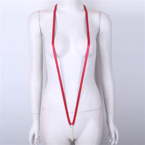 Sexy Femmes Micro String G String Teddy Mini Bikini Slingshot Monokini Swimwear Ebay