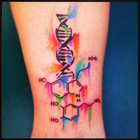 Tatuagens Inspiradoras Para Biologossr Dna Tattoo Piercing Tattoo New