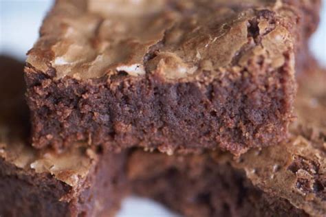 gooey dark chocolate brownies fine foods blog