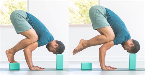 Make 5 Arm Balances Easier Using Just 2 Blocks Iyengar Yoga Poses