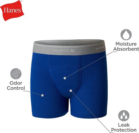 Hanes Calzoncillos Tipo Calzones Para Hombre Y Niño Paquete De 6