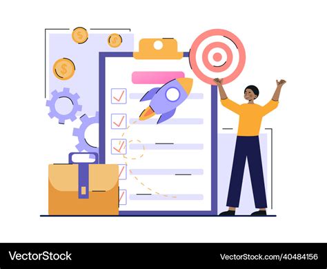 Concept Of Project Closure Royalty Free Vector Image