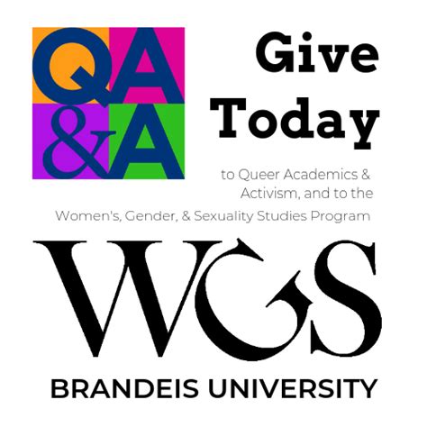 Department Of Womens Gender And Sexuality Studies Brandeis University