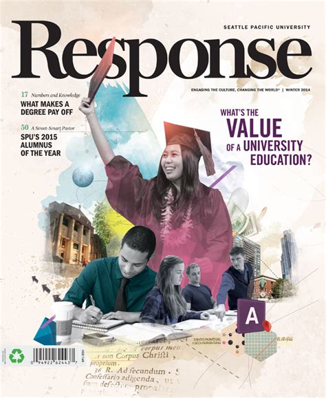 Response Seattle Pacific University Magazine Behance