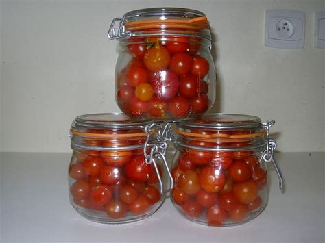 Conserves De Tomates Cerises Conserves De Tomates Recette Avec