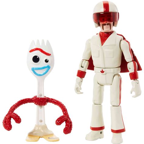 Toy Story 4 Posable Duke Caboom Forky Action Figure Mattel Toywiz