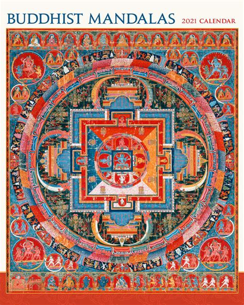 Buddhist Mandalas Calendar 2021