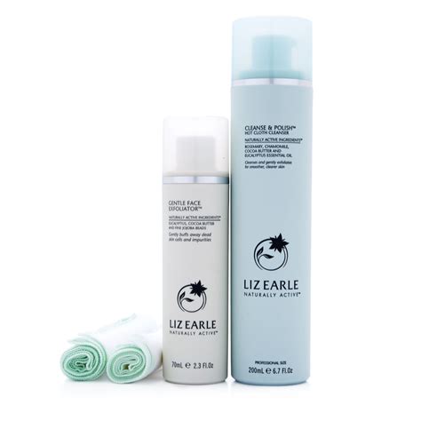 Liz Earle Cleanse And Polish And Gentle Face Exfoliator Qvc Uk