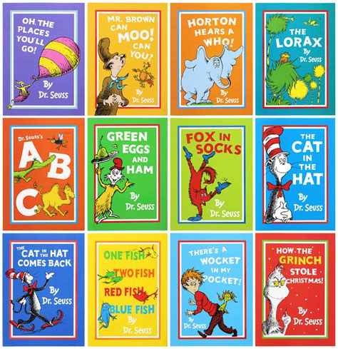 Dr Seuss Collection In A Bag 12 Books Dr Seuss Book Buy Now At Mighty Ape Nz