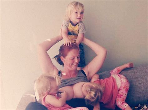 This Mom Who Breastfeeds Her Year Old Triplets Wants To Show The