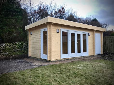 This Is A 3m X 65m Flat Roof Cabin In A 70mm Wall With Roof And Floor