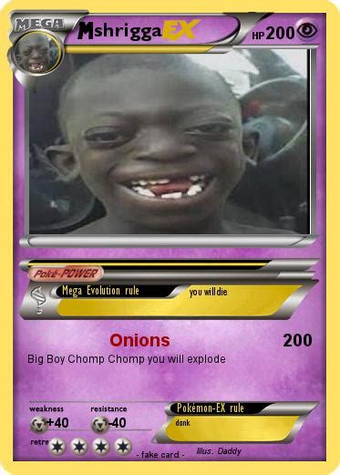 Pokémon Shrigga 10 10 Onions My Pokemon Card