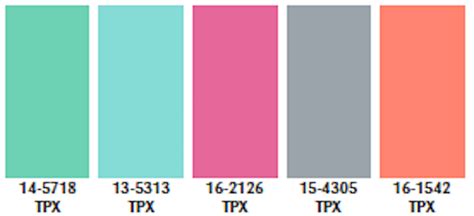 Published for the fashion industry by the pantone color institute, pantone's trend forecasting and color consultancy, this season's report features the top 10 standout colors, as well as current takes on the five core classics we can expect to see on the new york runway as fashion designers introduc. Color Palette Spring/Summer 2021 | Color trends fashion, Color trends, Summer colors