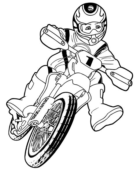 Free motorcycle coloring pages of ktm: Honda Dirt Bike Coloring Pages - Kids Page Sketch Coloring ...