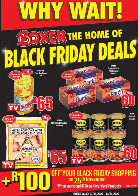 Boxer Promotional Leaflet Black Friday 2023 Valid From 0711 To 13