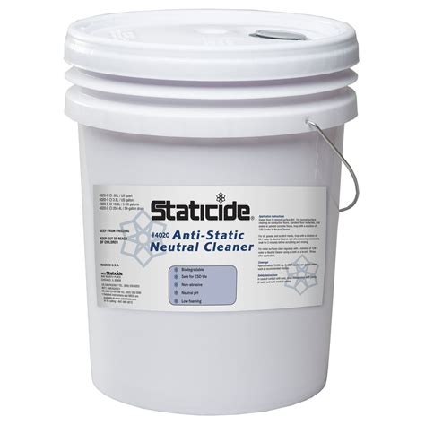 Acl Staticide 4020 5 Neutral Cleaner Concentrate 5 Gallon