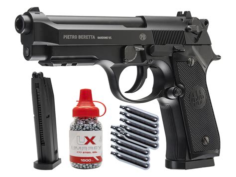 Beretta 92A1 CO2 Full Auto BB Pistol Combo Pyramyd Air