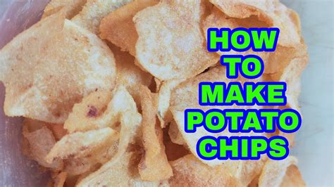 How To Make Potato Chips Youtube