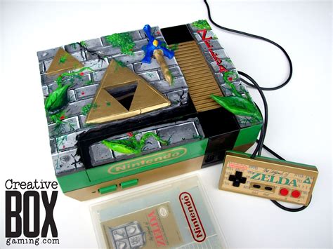 Legend Of Zelda Triforce Custom Nes By Creativeboxgaming On Deviantart
