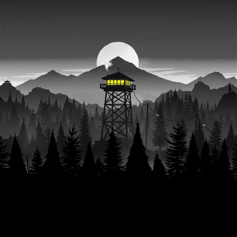 Firewatch Tower Wallpapers Top Free Firewatch Tower Backgrounds